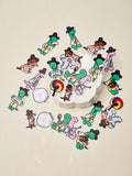 JOGUMAN SOUVENIR Sticker Pack 多款韓國旅行主題貼紙平鋪圖