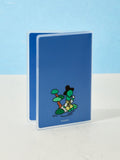 JOGUMAN SOUVENIR Passport Cover Brachio 款背面，藍色 PVC 護照套細節