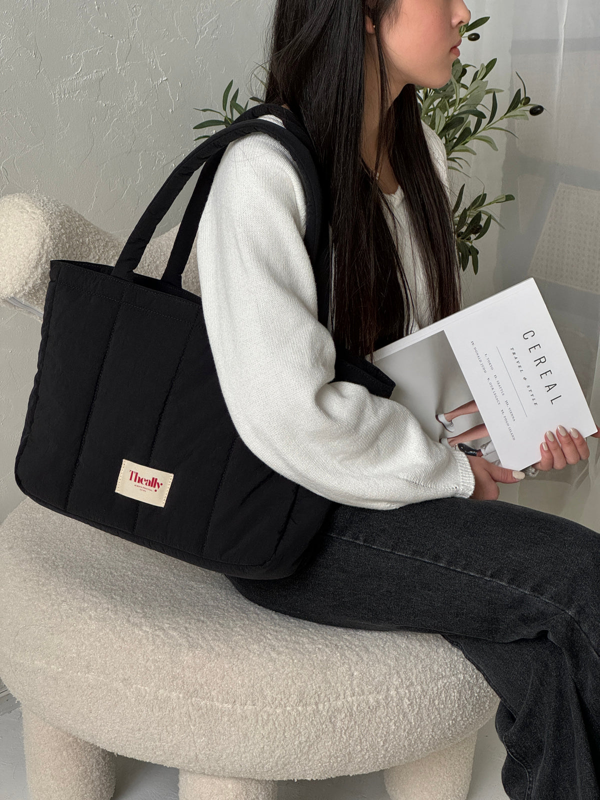 THE ALLY EILEEN BAG Black 官方分色圖片