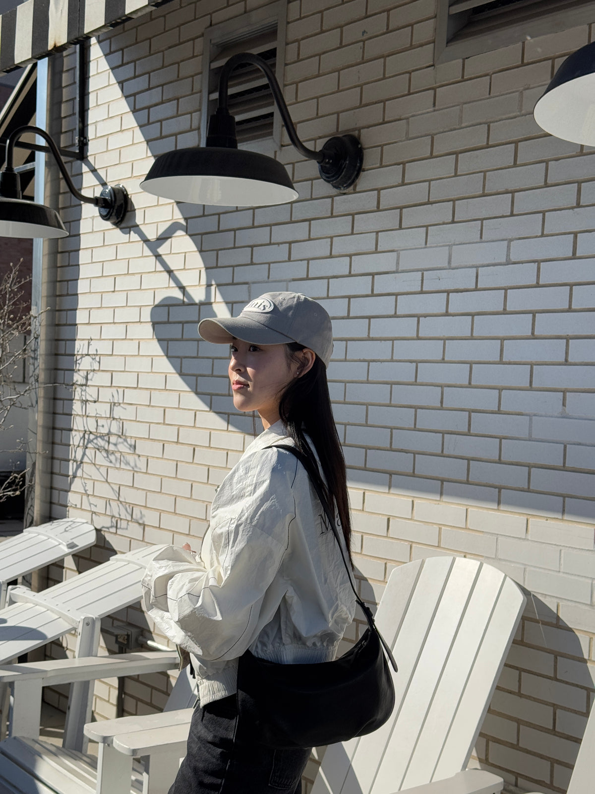 THE ALLY HAILEY BAG Black 黑色官方款式照