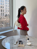 THE ALLY HAILEY BAG Ivory 米白色官方款式照