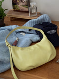 THE ALLY HAILEY BAG Lemon 檸檬黃袋身細節