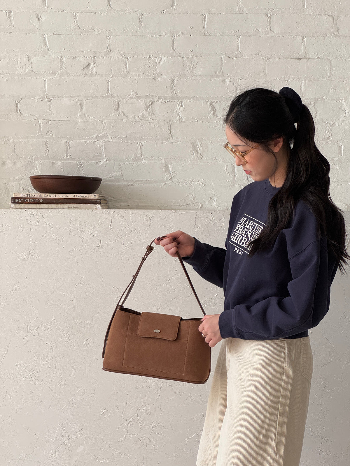 THE ALLY MAVE BAG Maple Camel 楓糖駝色官方實物圖