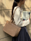 THE ALLY MONICA BAG｜韓系拼接手提肩揹袋 實物商品展示