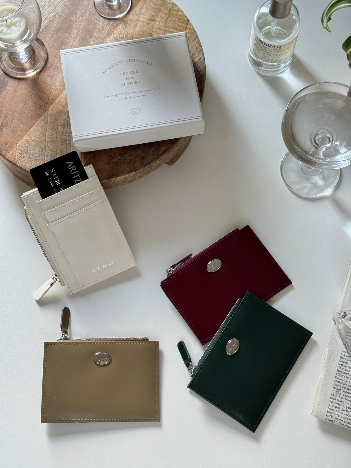 THE ALLY WENDY CARD WALLET 官方產品細節照片 02