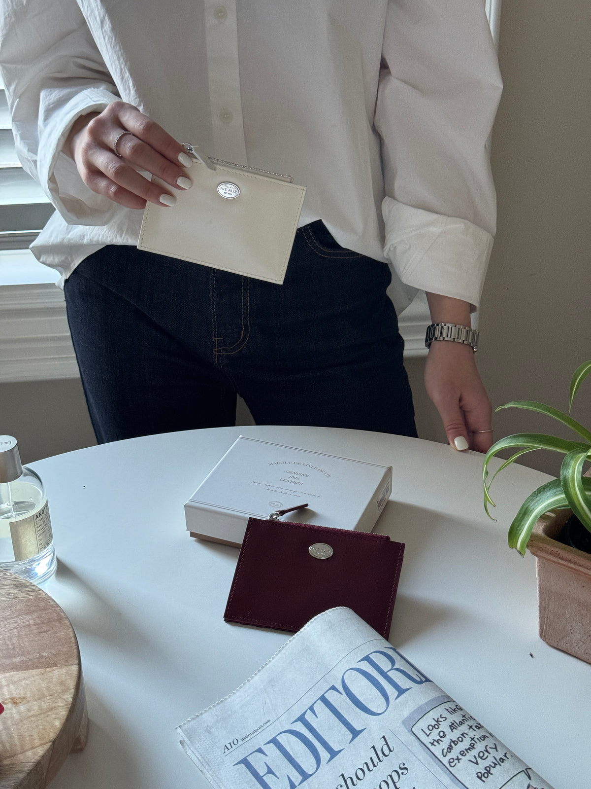 THE ALLY WENDY CARD WALLET 官方產品細節照片 06