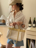 THE ALLY ANNA BAG 韓國官方照片 camel-3854
