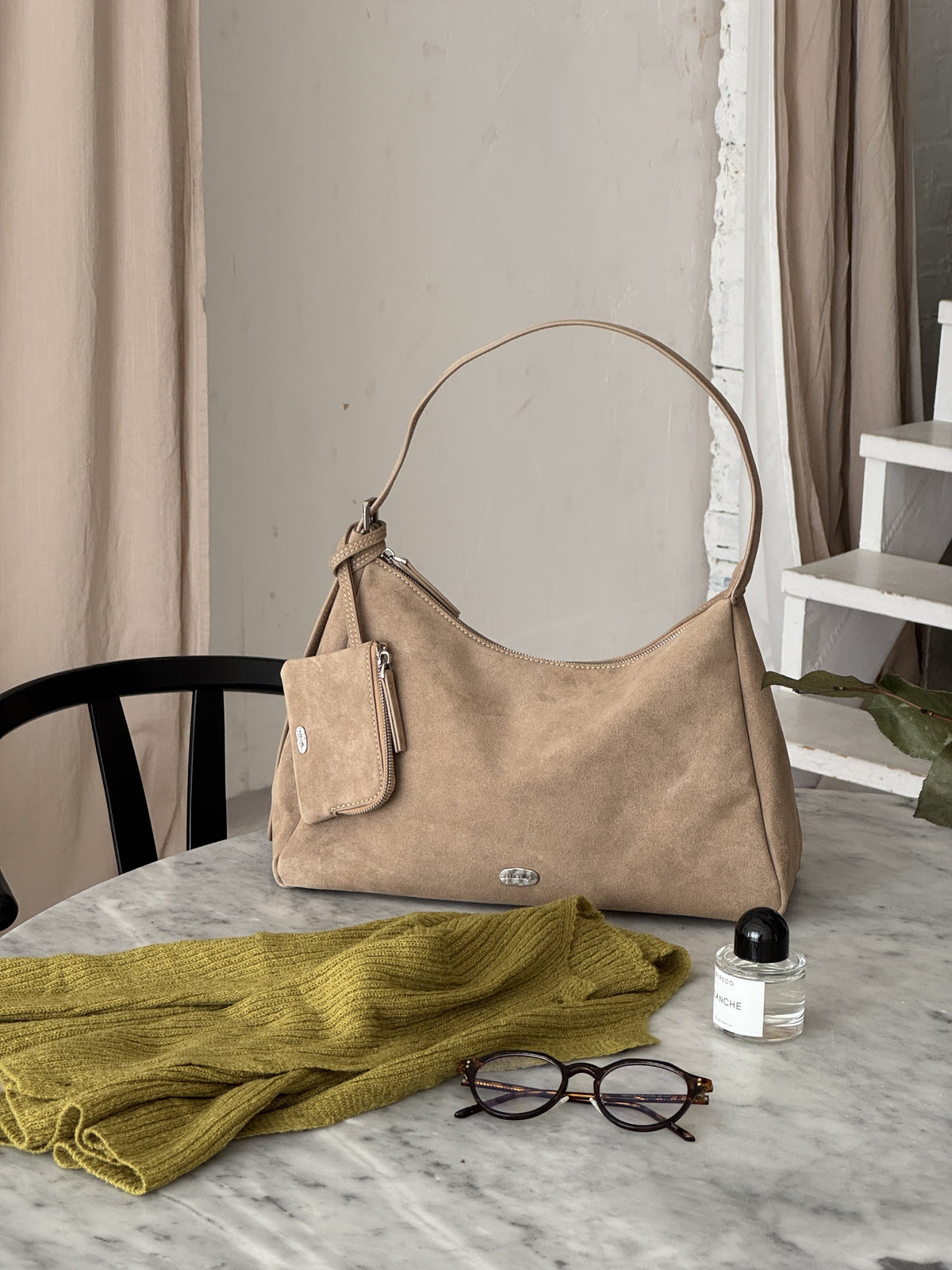 THE ALLY ARDEN BAG 韓國官方實拍 beige-2