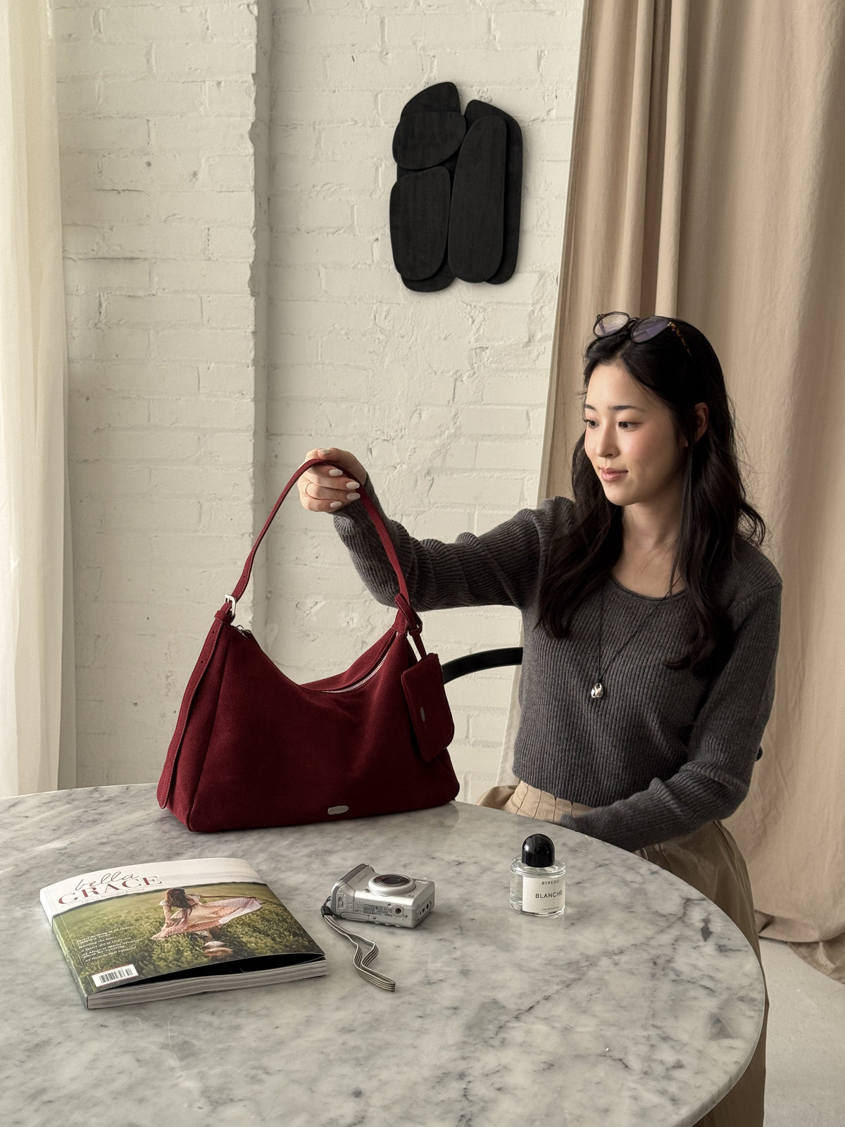 THE ALLY ARDEN BAG 韓國官方實拍 red-1