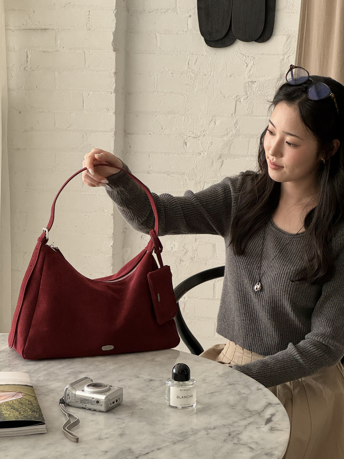 THE ALLY ARDEN BAG 韓國官方實拍 red-2