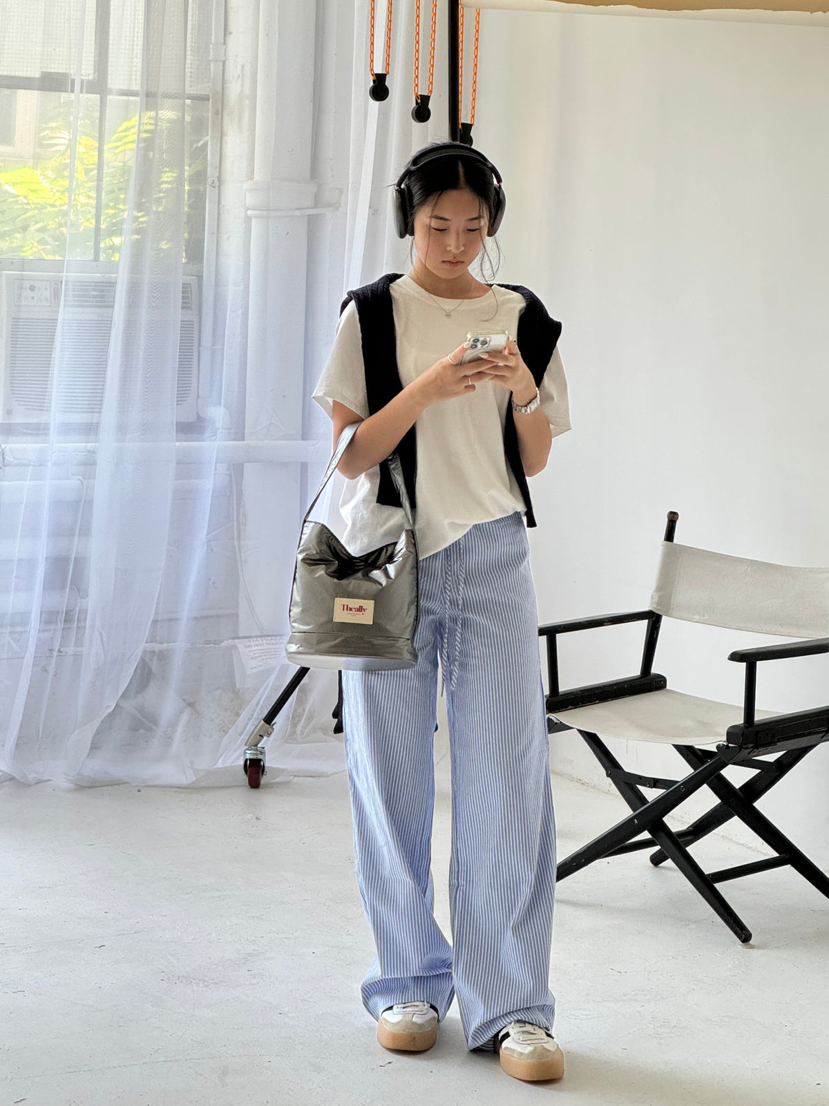 THE ALLY BOLD BAG 韓國品牌官方圖片 gray-4169