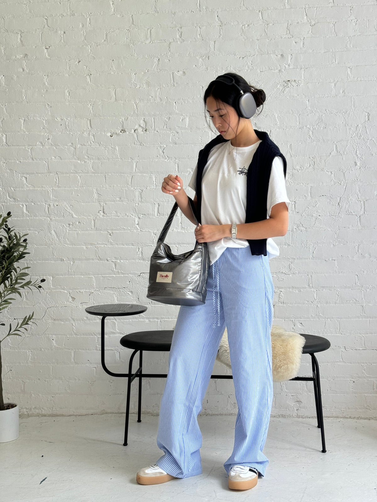 THE ALLY BOLD BAG 韓國品牌官方圖片 gray-4186