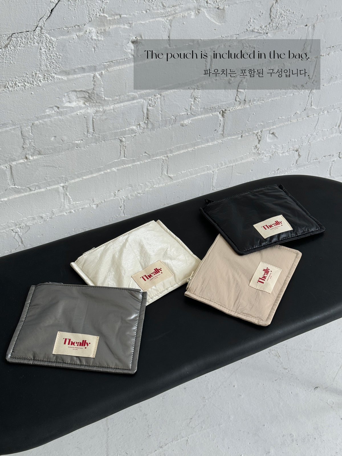 THE ALLY BOLD BAG 韓國品牌官方圖片 pouch-included
