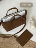 THE ALLY CAMILLA BAG 官方商品照片 inside-brown