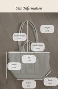 THE ALLY CHLOE BAG 韓國官方照片 size