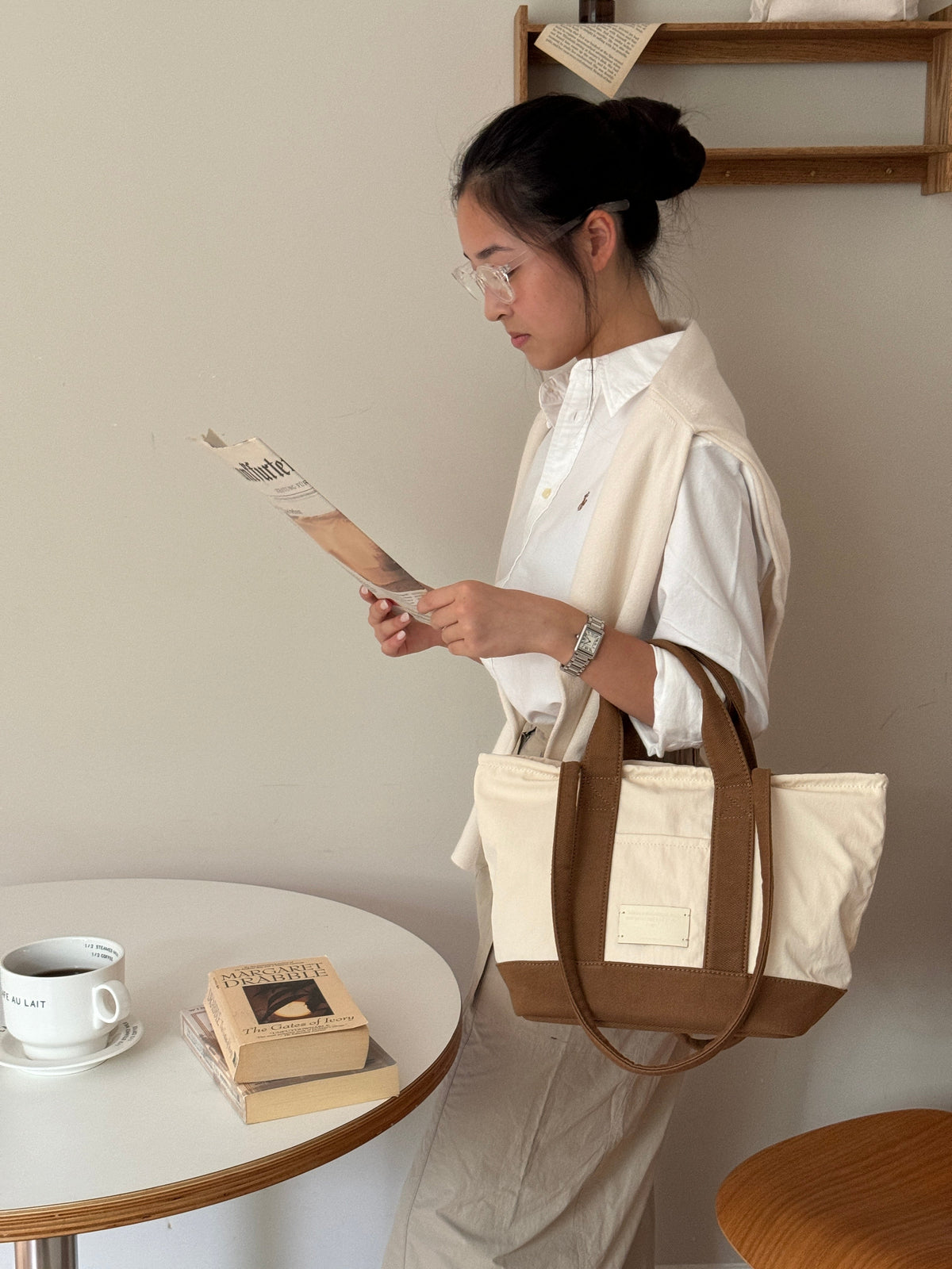 THE ALLY CHLOE BAG 韓國官方顏色圖片 camel-main