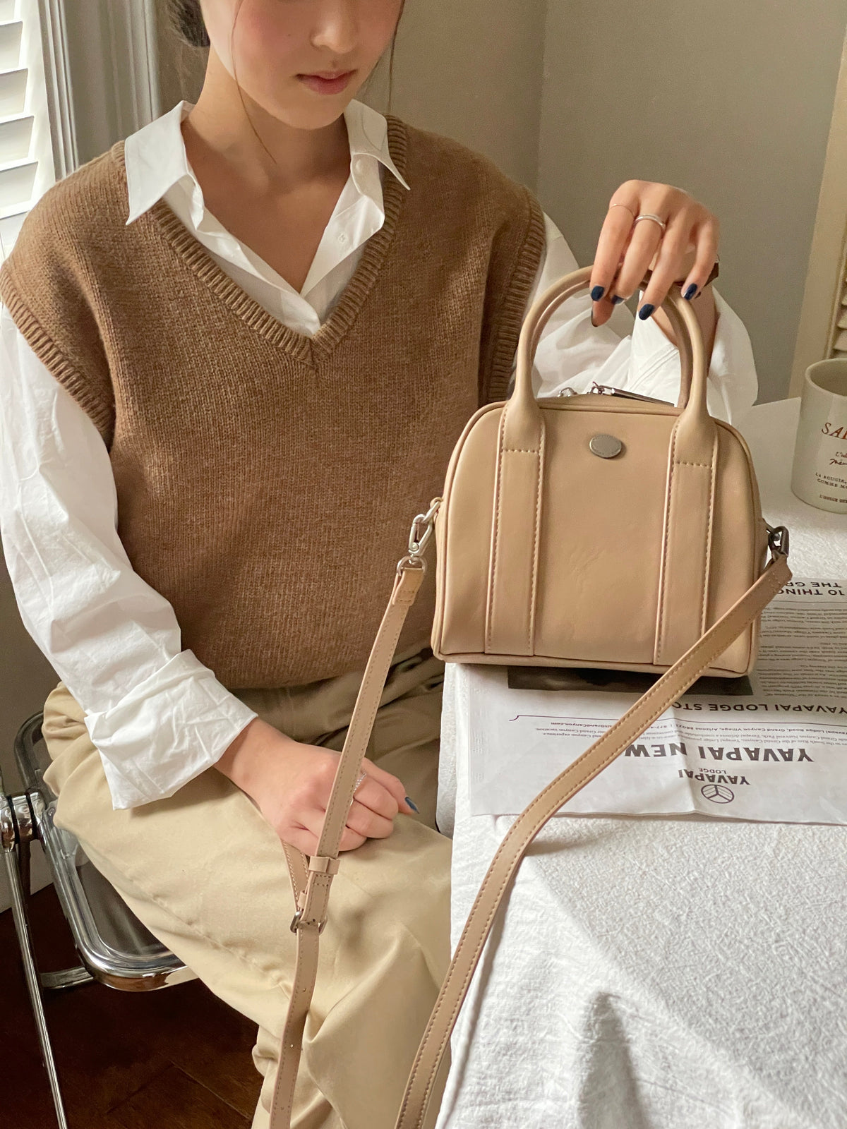 THE ALLY MIA BAG 韓國品牌官方照片 b-9835