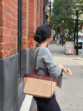 THE ALLY MONICA BAG 韓國品牌官方商品照片 burgundy-look-2