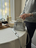 THE ALLY RUDY BAG 韓國官方圖片 silver-4320