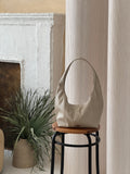 SUZY BAG A TYPE Light Beige 淺米色實物照