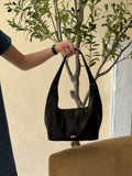 SUZY BAG A TYPE Black 啞面 PU 細節