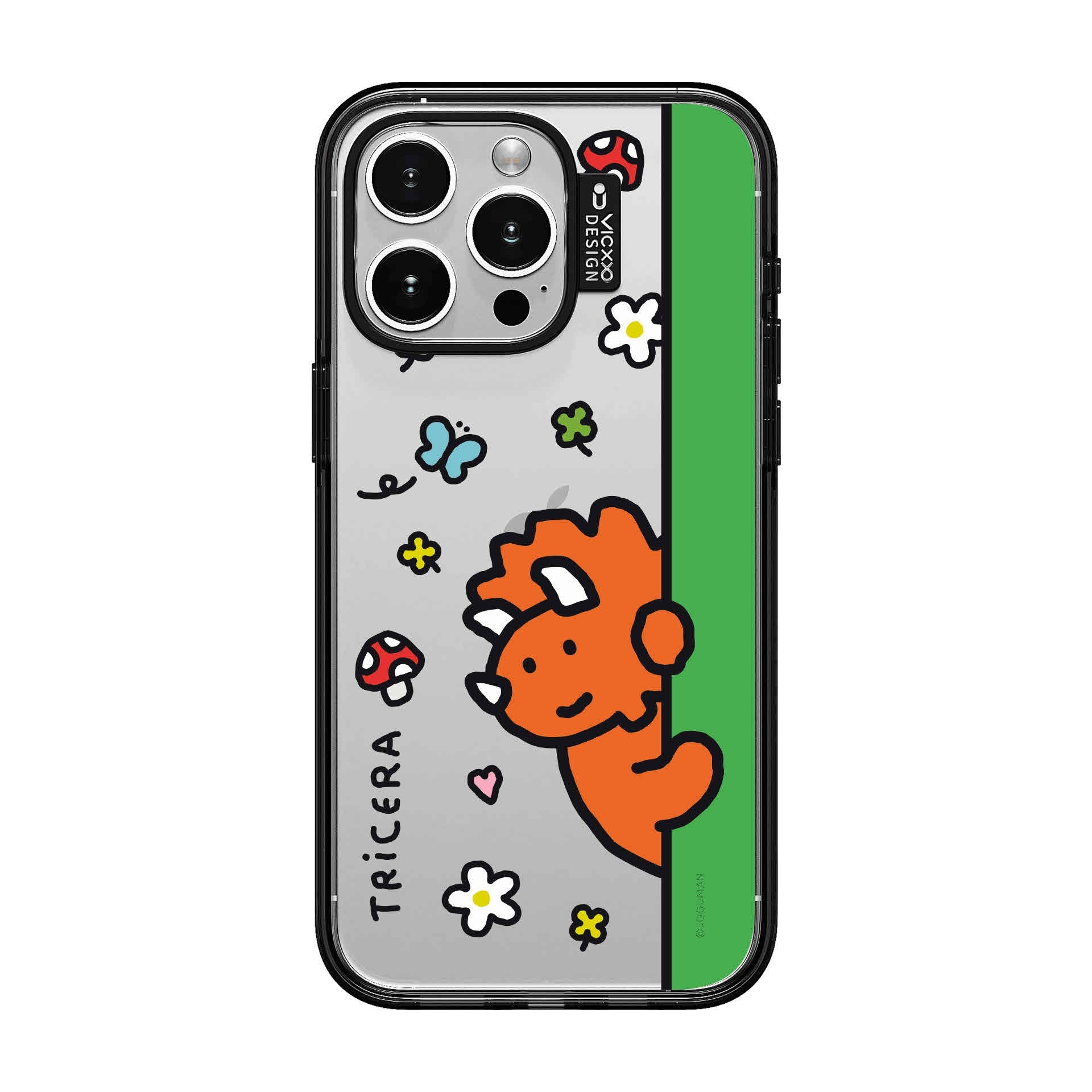 [Joguman Studio x VICXXO] Peep Series "Tricera" Phone Case 防撞手機殼 - iPhone