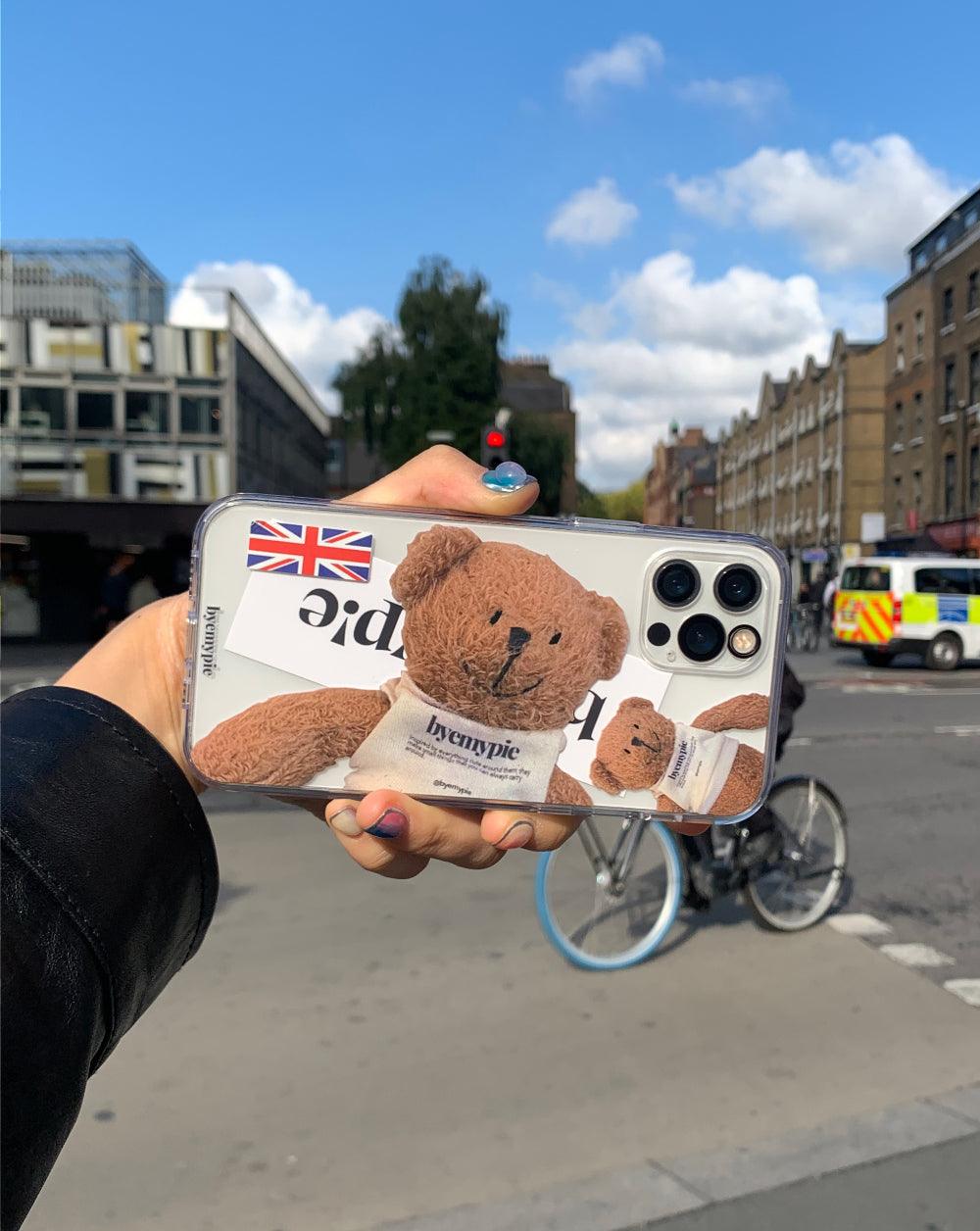 Byemympie London Bear Hardjelly Phone Case 手機保護殻 - SOUL SIMPLE HK