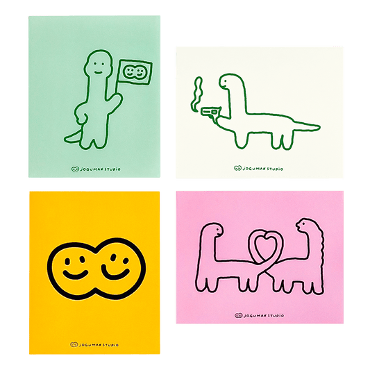 Joguman Studio Postcard/Letter Set 信紙套裝（4款） - SOUL SIMPLE HK