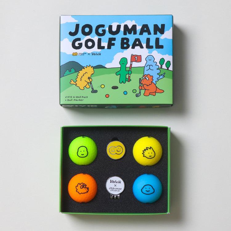 【現貨】Joguman Studio x VOLVIK Golf Ball & Ball Mark Set 高爾夫球套裝 - SOUL SIMPLE HK