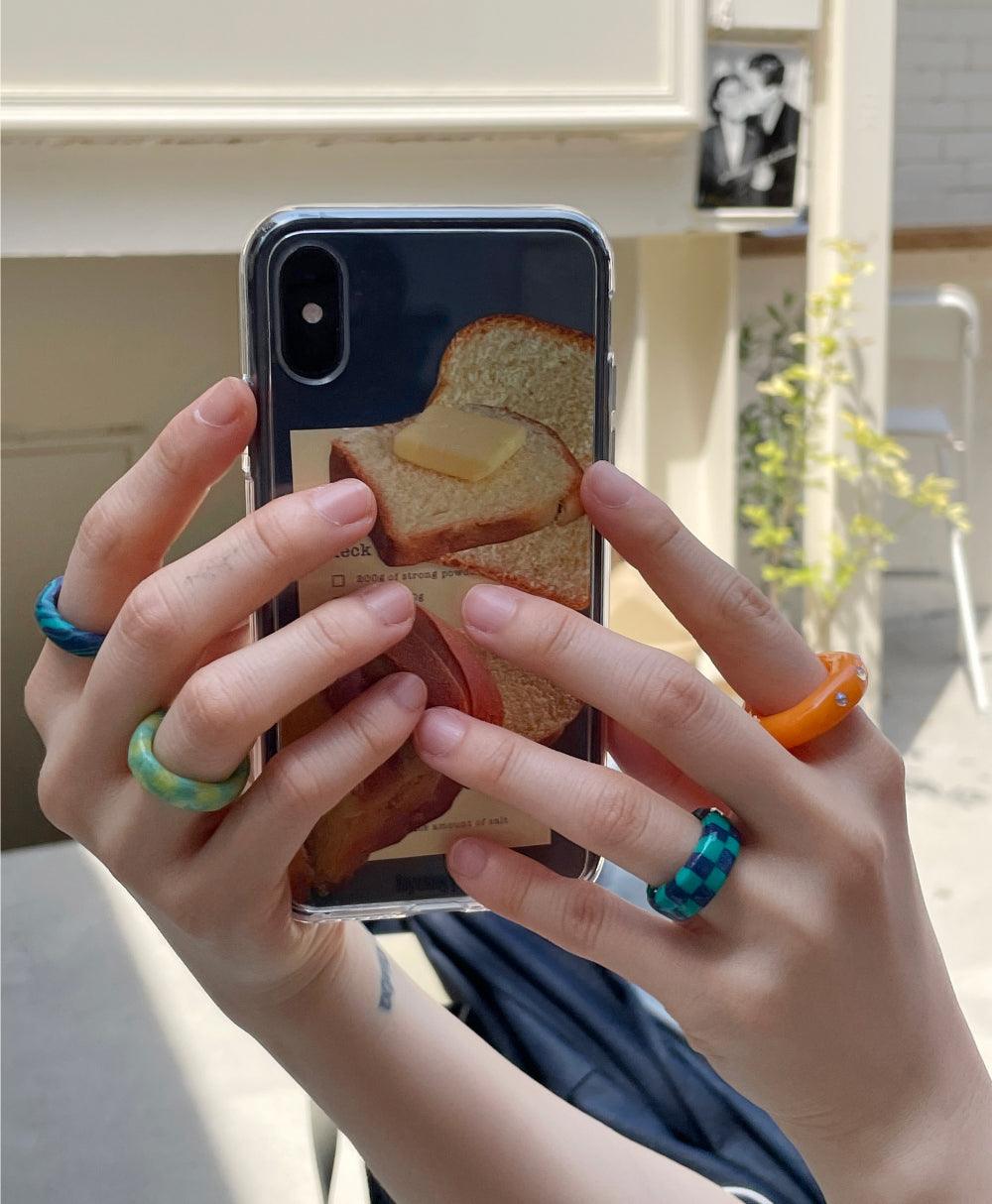 Byemympie Butter Bread Hardjelly Phone Case 手機保護殻 - SOUL SIMPLE HK