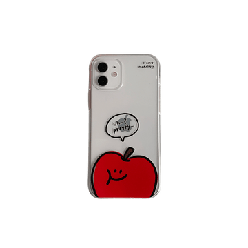 Second Morning Pretty Apple Jelly Phone Case 手機保護軟殼 - SOUL SIMPLE HK