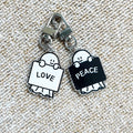 Percentage/Design p/d 幽靈大軍 Love & Peace Keyring 鎖匙扣 - SOUL SIMPLE HK