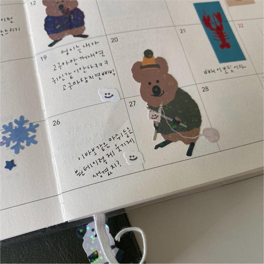 Dinotaeng MMMARSH Glitter Sticker 貼紙 - SOUL SIMPLE HK
