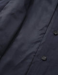 Depound - Half Trench Coat - Navy 風衣夾克 - SOUL SIMPLE HK