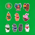 Muzik Tiger Big Removable Hologram Stickers 09 貼紙 (10pcs) [Christmas] - SOUL SIMPLE HK
