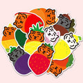 Muzik Tiger Big Removable Stickers 10 貼紙 (11pcs) - SOUL SIMPLE HK
