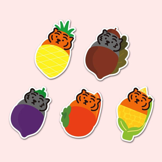 Muzik Tiger Big Removable Stickers 10 貼紙 (11pcs) - SOUL SIMPLE HK