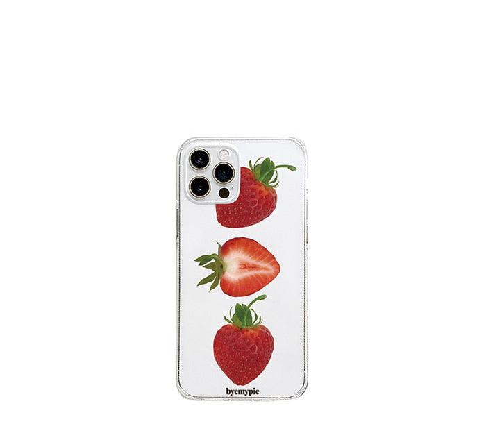 Byemympie Strawberry Lover Hardjelly Phone Case 手機保護殻 - SOUL SIMPLE HK