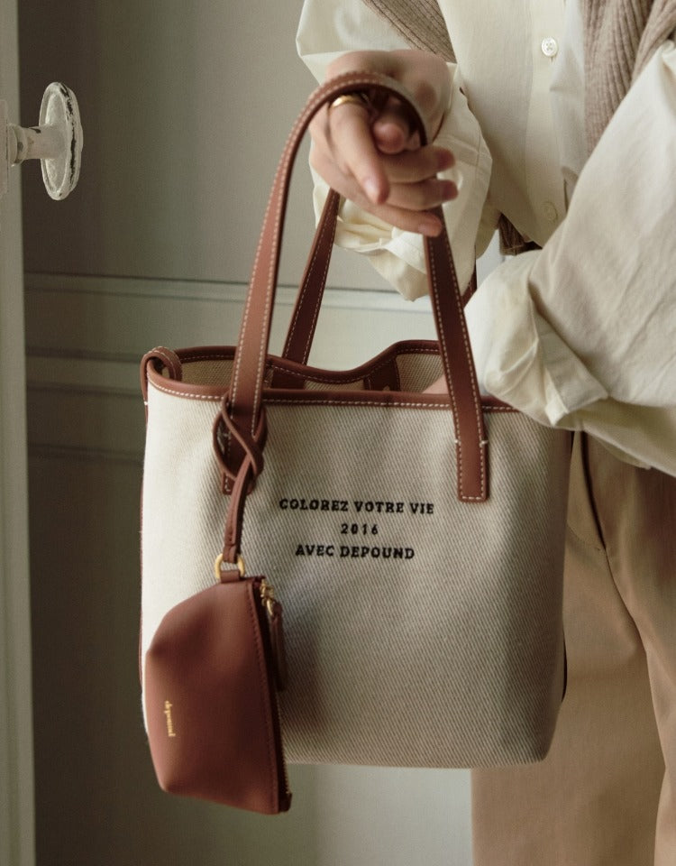 【depound】dear bag ( tote )★韓国シンプルおしゃれ depound】dear bag ( tote )☆韓国シンプルおしゃれ dear bag
