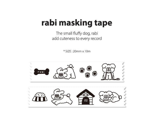 ADDHALF Rabi Masking Tape 紙膠帶 - SOUL SIMPLE HK