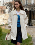 Depound - Half Trench Coat - Light Beige 風衣夾克 - SOUL SIMPLE HK