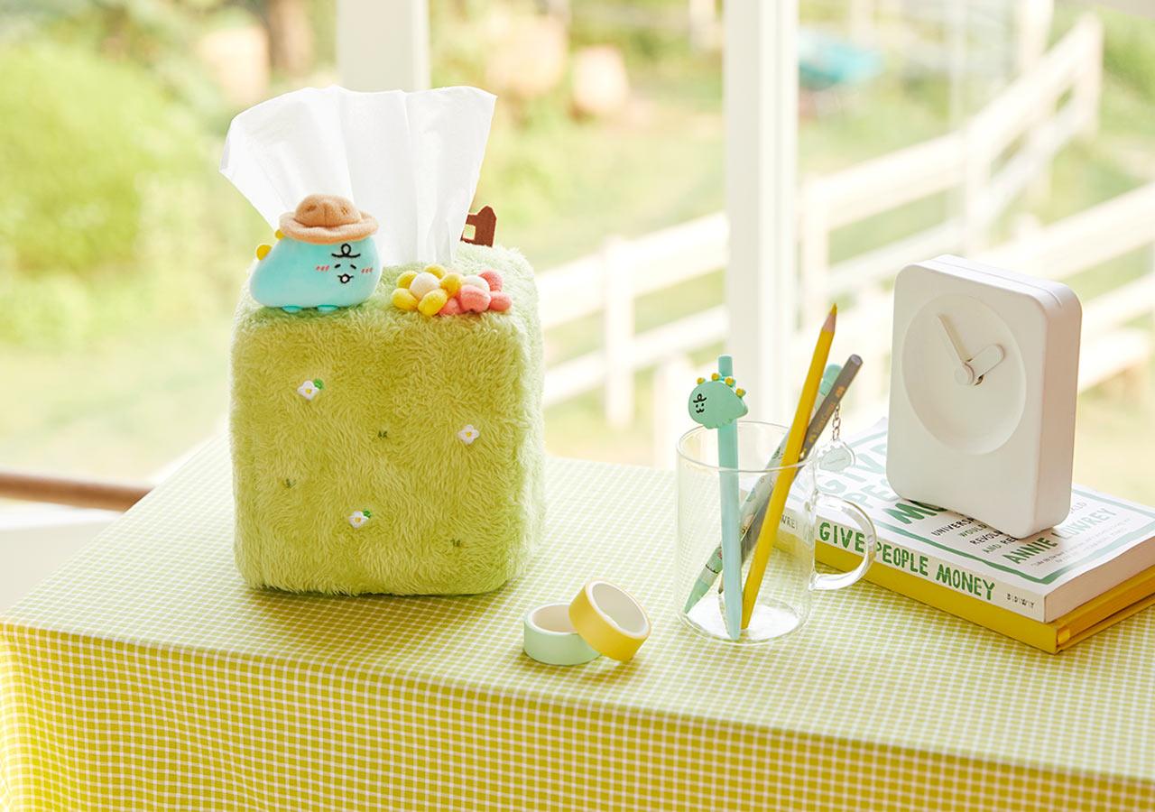 Kakao Friends Jordy Mini Tissue Case 迷你紙巾盒 - SOUL SIMPLE HK