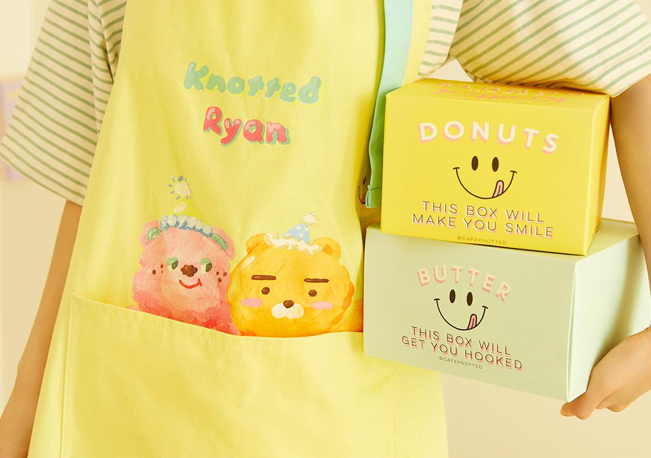 Kakao Friends x Cafe Knotted Apron 圍裙 - SOUL SIMPLE HK