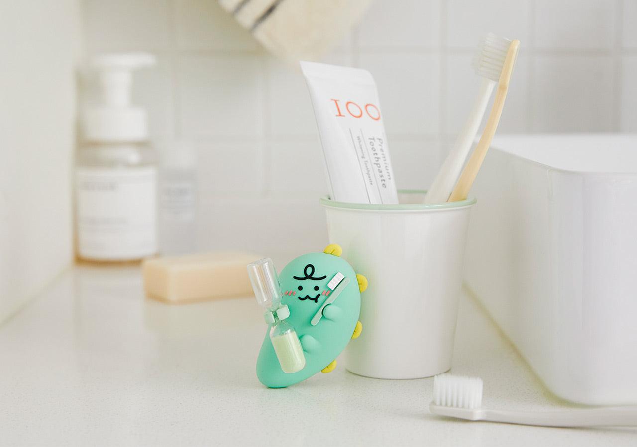 Kakao Friends Jordy Toothbrush Sandglass Timer 牙刷架計時漏斗 - SOUL SIMPLE HK