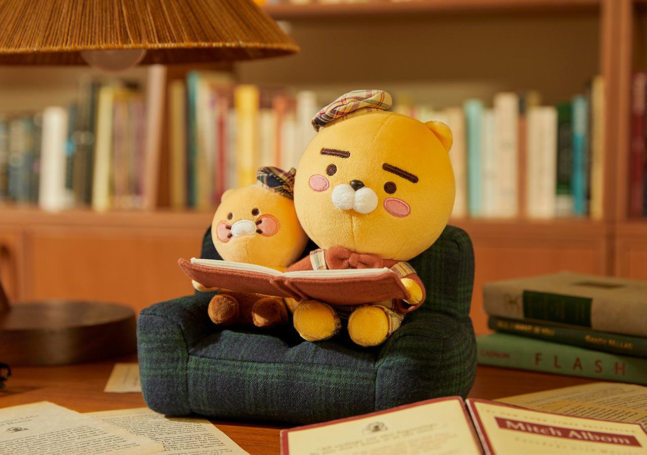 Kakao Friends Ryan & 春植 Choonsik Friends Bookstore Soft Plush Toy 公仔 - SOUL SIMPLE HK