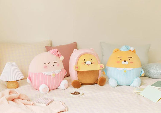 Kakao Friends Ryan/春植 Choonsik/Apeach Goodnight Pillow 晚安公仔（3款） - SOUL SIMPLE HK