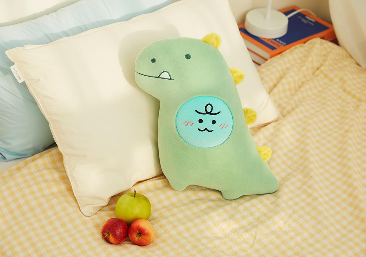 Kakao Friends Jordy Dinosaur Jordy Soft Plush Toy 恐龍抱枕 - SOUL SIMPLE HK