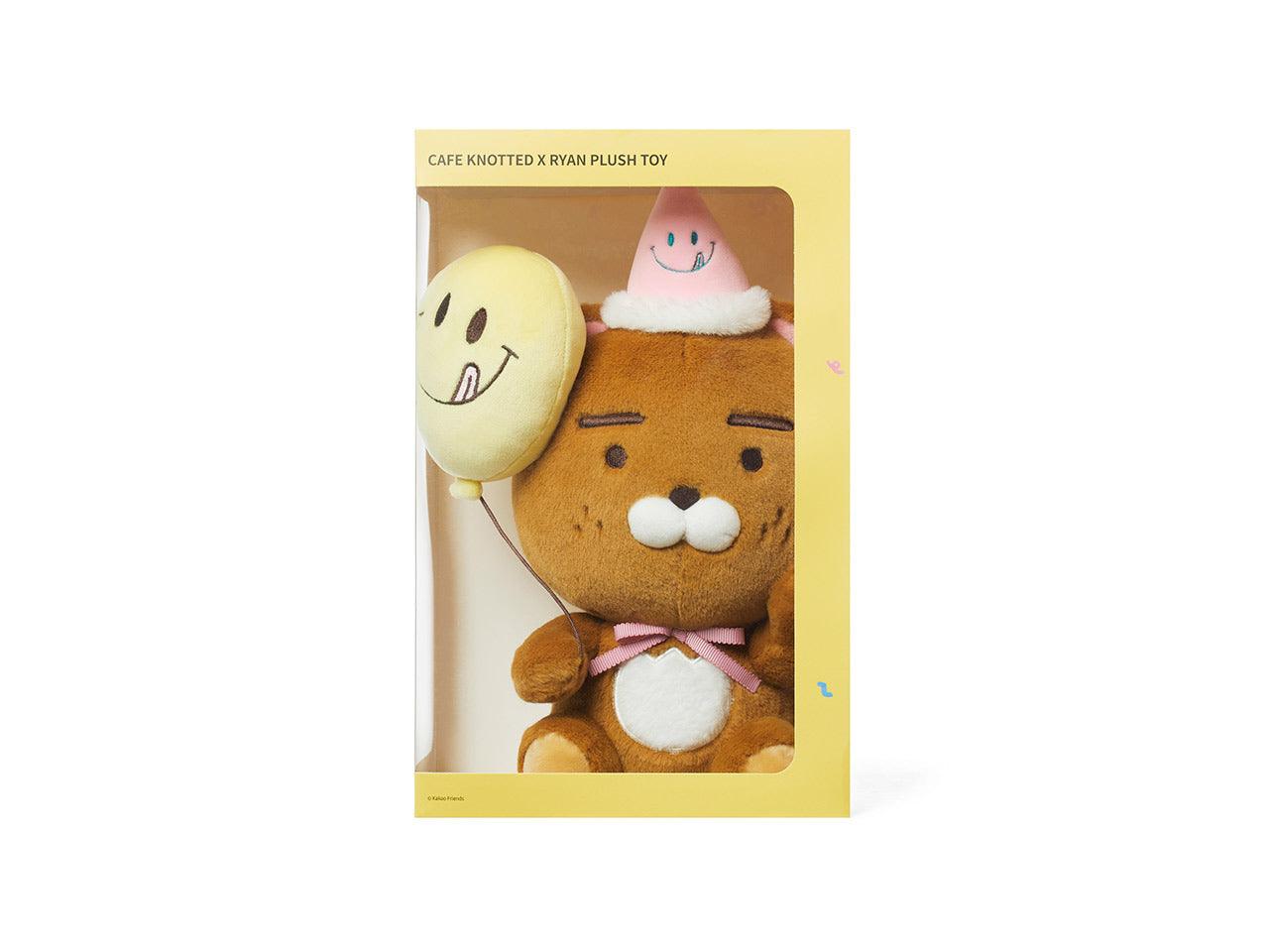Kakao Friends x Cafe Knotted Ryan Birthday Plush Toy 生日公仔 - SOUL SIMPLE HK