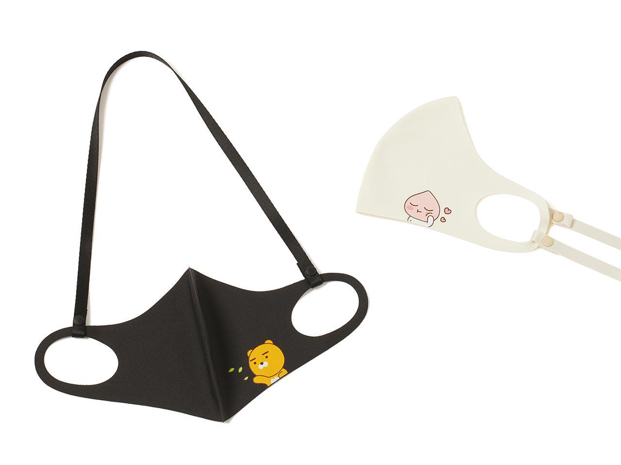 Kakao Friends Ryan UV Shield Mask Strap Set 防紫外線口罩套裝 - SOUL SIMPLE HK