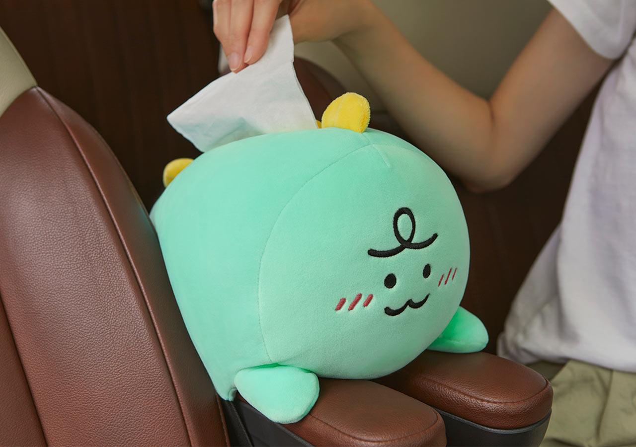 Kakao Friends Jordy Tissue Case & Cushion 紙巾盒&手托 - SOUL SIMPLE HK